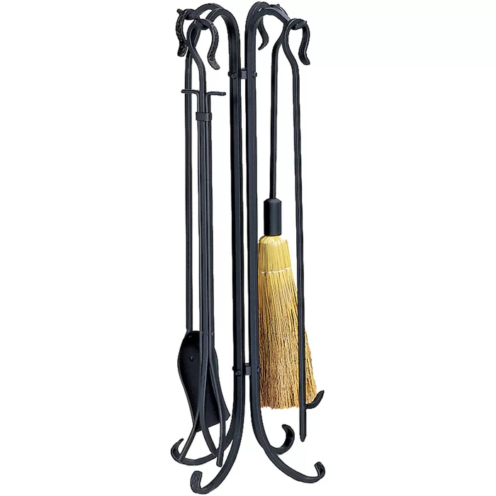 Excellent design Accessories for fireplace tools Sets with wood tongs ash shovel fire poker fireplace brush