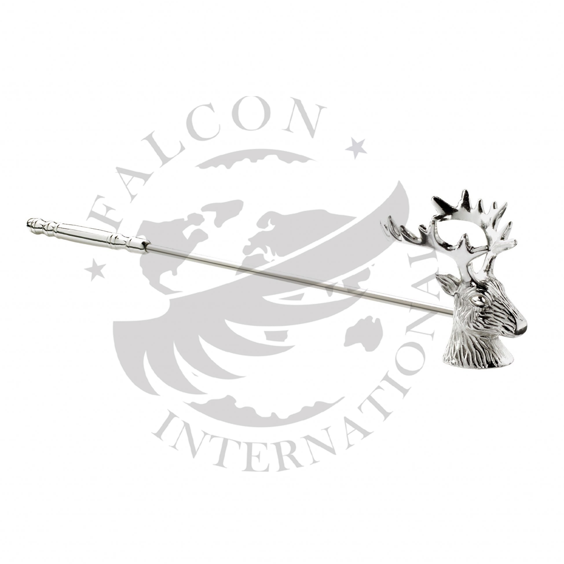 Premium Quality Silver Finishing Deer Head Metal Candle Snuffer Decorative Snuffer for Home Usage Wholesale Supplier