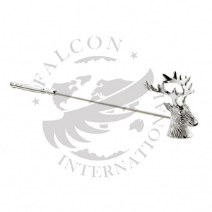 Premium Quality Silver Finishing Deer Head Metal Candle Snuffer Decorative Snuffer for Home Usage Wholesale Supplier