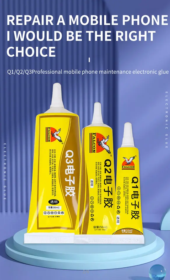 Falcon 80ml 50ml 15ml Glue Epoxy Resin for mobile phone repair LCD screen Glass Frame  DIY electronic glue