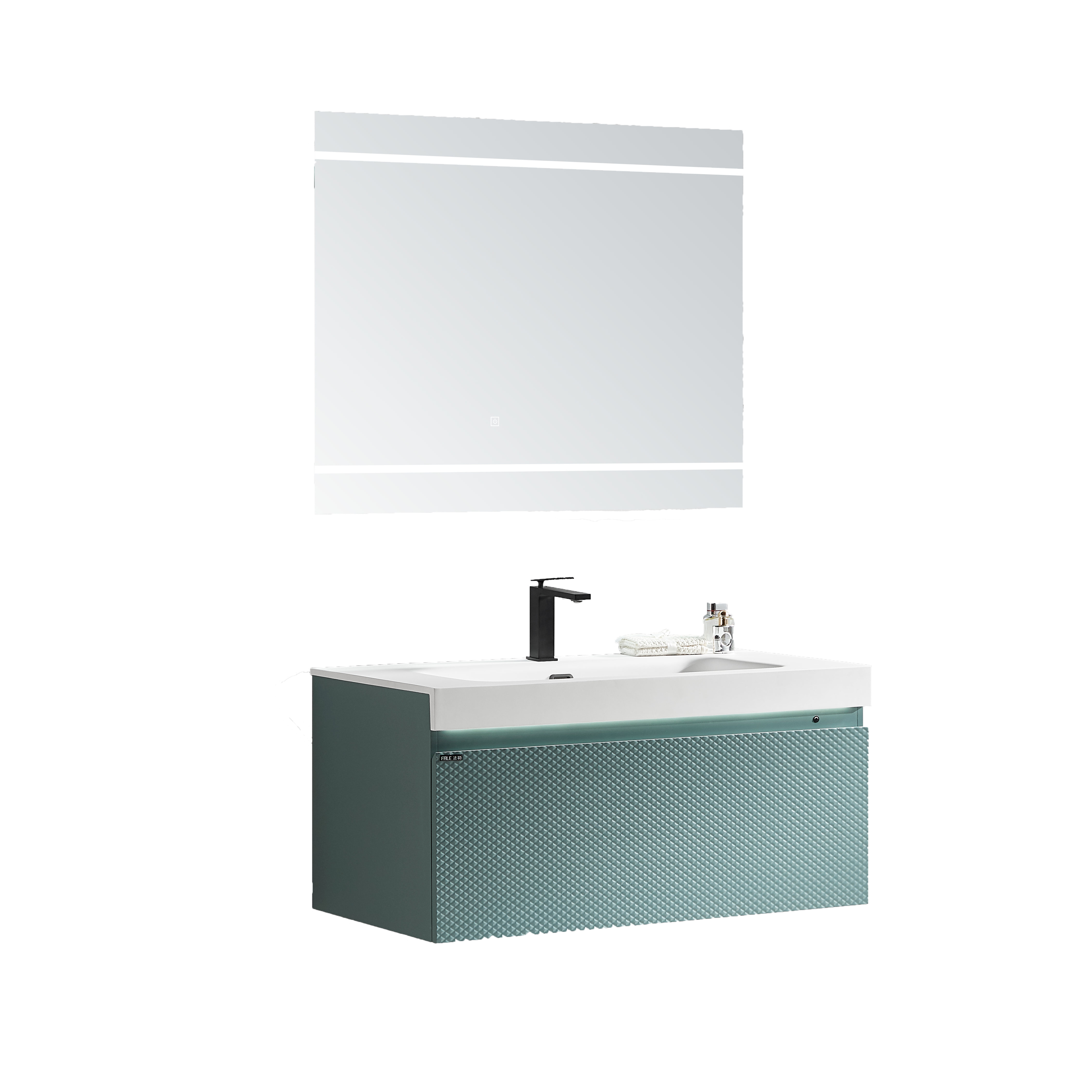 New Bathroom Vanity Euro Style High End Bathroom Vanity Furniture Cabinet Single Sink Mirror Bathroom Vanity