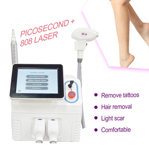 Picosecond Laser 808 Diode Laser Tattoo Removal Q Switched ND YAG Laser 755 808 1064nm Hair Removal