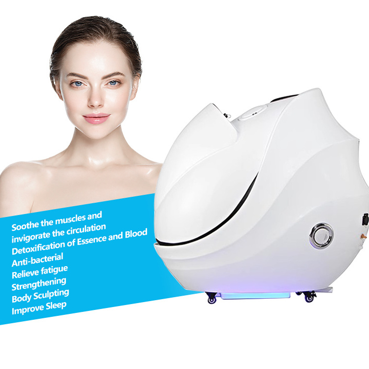 slimming spa capsule supplier of sauna spa capsule with colored light therapy for infrared ozone sauna spa capsule