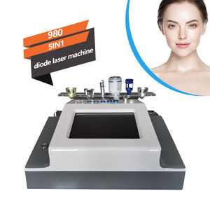 980nm Diode Laser Veins Removal Machine Cold Hammer Equipment For Physiotherapy 980nm Diode Laser Machine