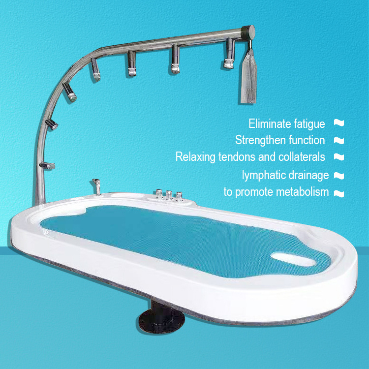 Functional Acrylic Water Jet Massage Bed Relief Trance Bad Mood Body Health Bed Spa Equipment Water Massage Bed