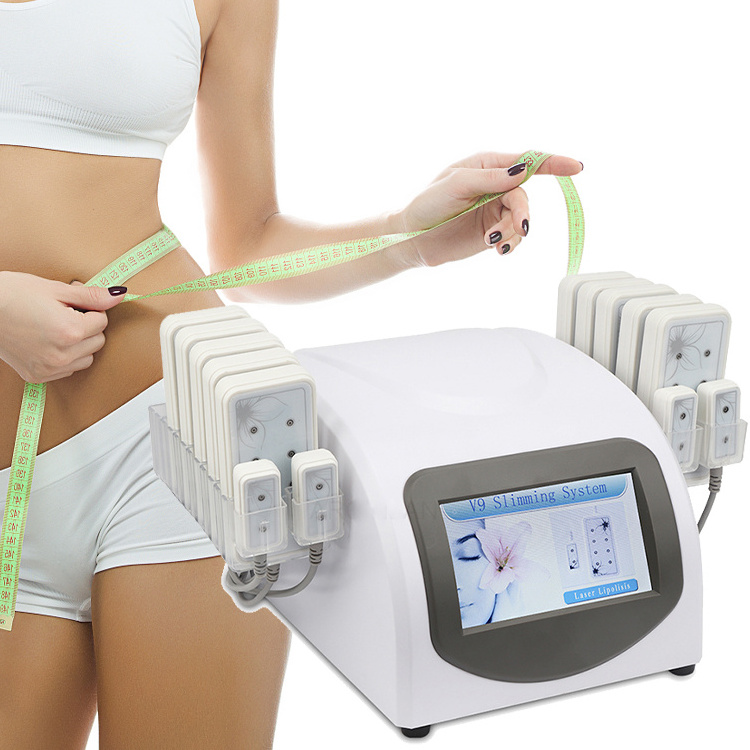 5d Lipo Pad Laser Slimming Machine 160 Mw Lazer Lipo Pads Lipo Laser Machine Weight Loss Laser Liposuction Slimming Machine