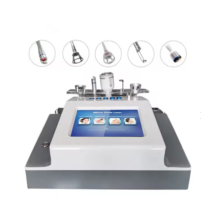 980nm Diode Laser Veins Removal Machine Cold Hammer Equipment For Physiotherapy 980nm Diode Laser Machine