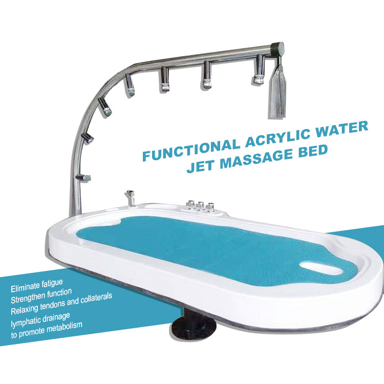 Functional Acrylic Water Jet Massage Bed Relief Trance Bad Mood Body Health Bed Spa Equipment Water Massage Bed