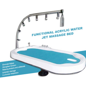 Functional Acrylic Water Jet Massage Bed Relief Trance Bad Mood Body Health Bed Spa Equipment Water Massage Bed