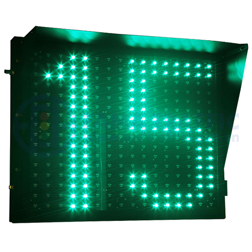 LED traffic countdown timer 860*680 Dot-matrix Countdowm Meter ai traffic light countdown timer