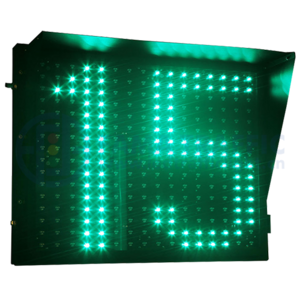 LED traffic countdown timer 860*680 Dot-matrix Countdowm Meter ai traffic light countdown timer