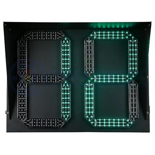 2 digital LED traffic countdown meter light counter for sale traffic light main road