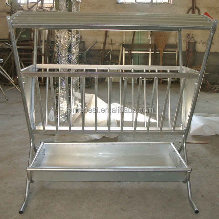 Sheep and Lamb Feeder Farm Fattening Feeder Feed Tray automatic sheep lamb feeder 250 kg capacity