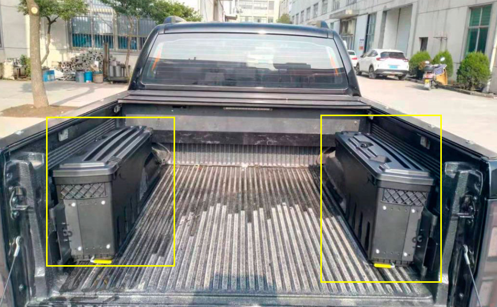 High Quality Rear Truck Bed Swing Storage Case Tool Box for Amarok 2011-2022