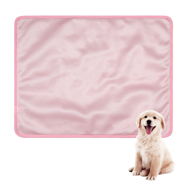 Famicheer Comfortable Dog Bed Cooling Mat Cooling Nest Summer Cooling Pet Supplies Water Opp Bag Solid Accept Custom Designs