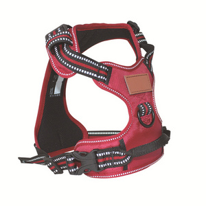 Pet Harnesses Dog Carrying Belts Pet Harnesses with Reflective Logo Pet Supplies Breathable Leashes