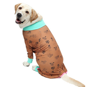 Large Onesies Dog Jumpsuit Waterproof Winter Matching Christmas Pajamas For Family With Dog