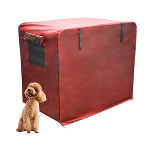 Famicheer Waterproof Dog Cage Crate Cover Easy Folding Dog Crate Roof Covers for Dog