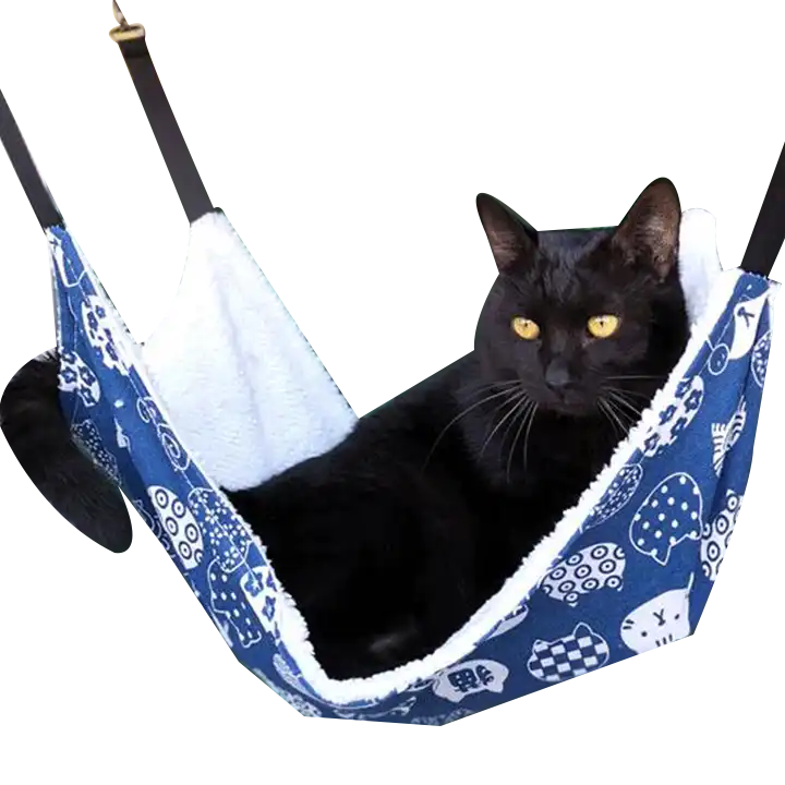 Famicheer BSCI Indoor Diy Hanging Big Cat Hammock Swing Bed for Cats