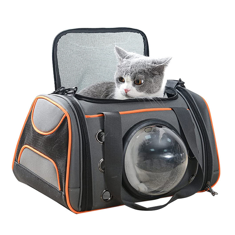 Cat Bag Foldable Pet Cages  Crossbody Bag Foldable Pet Dog and Cat Carrier Bag Cat and Dog Backpacks