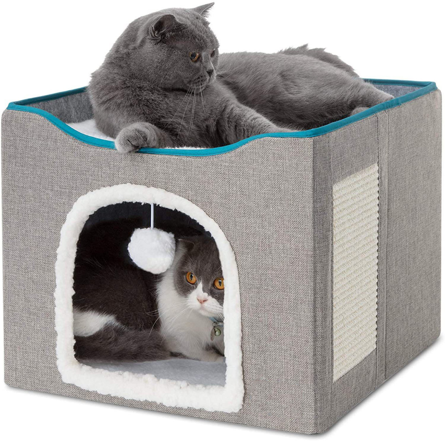 other pet cages & houses product Foldable storage stool in the cat den dog cages houses