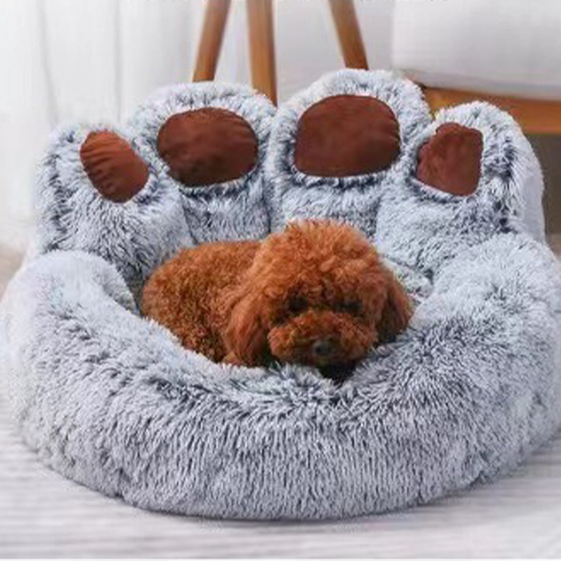 Factory Wholesale Custom Luxury Ashable Dog Beds Colorful Soft Warm Pet Bed Dog Nest Large Breathable Pet Dog Cat Sofa Bed