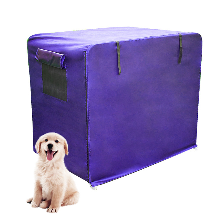 Famicheer Custom Made 30X21X24 Dog Crate Cover Small Soundproof Fitted Crate Cover