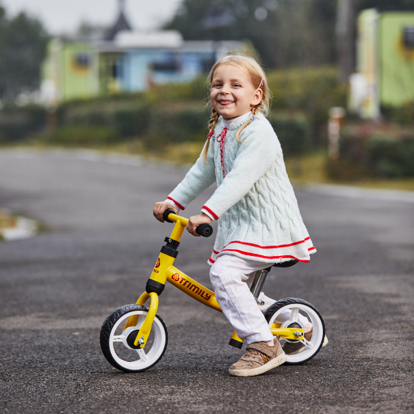 FBB-03 Kid Balance Bike - Easy Assembly for Instant Fun, Portable and Sturdy Ride On Toy with 35cm Seat Height and 10