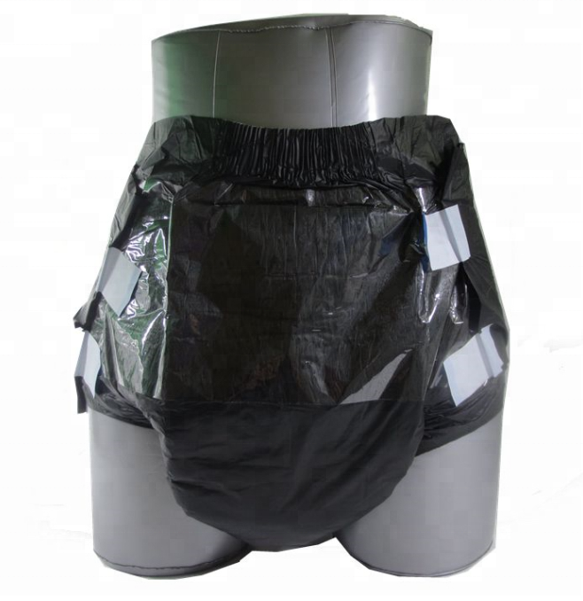 Premium diaper pants Black M Size Thickest overnight adult diapers New abdl diapers with heavy duty continence Care