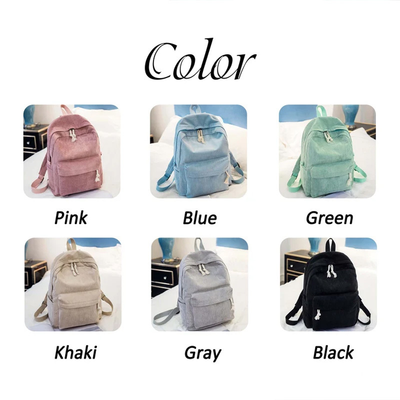 corduroy bag backpack bag waterproof computer laptop backpack  waterproof hiking bag