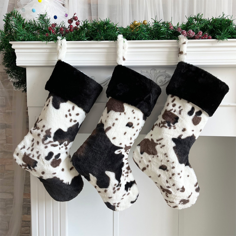 animal christmas stocking party christmas stocking farmhouse christmas stocking