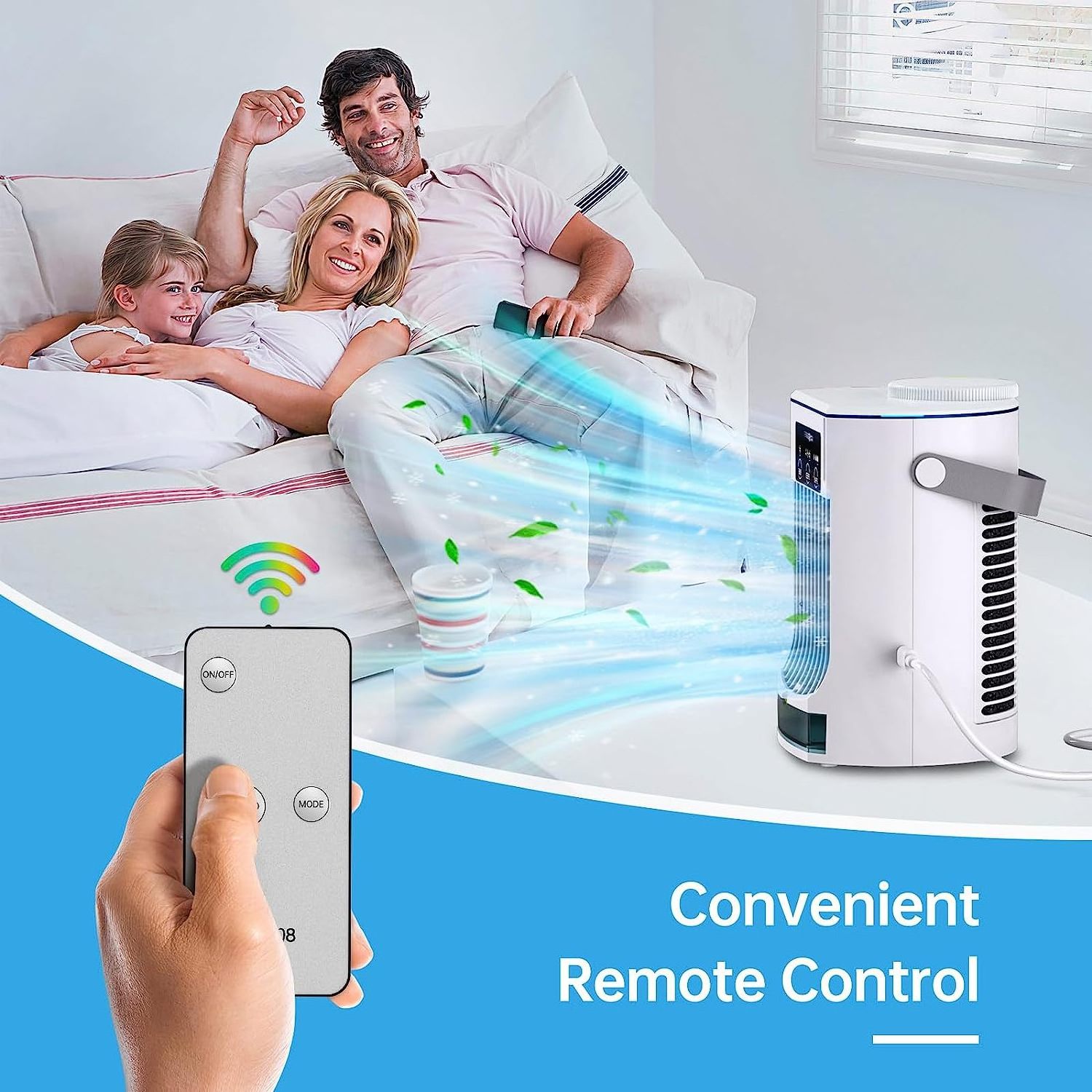 Smart portable air cooler fans evaporative cooling fan air conditioner aires acondicionado airconditioner climatiseur