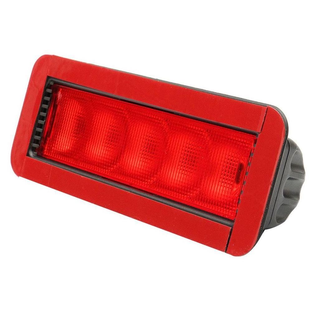 DC 12V Car High Mount 5 LED Warning Light 3rd Third Rear Tail Brake Stop Lamp Red Brake Light