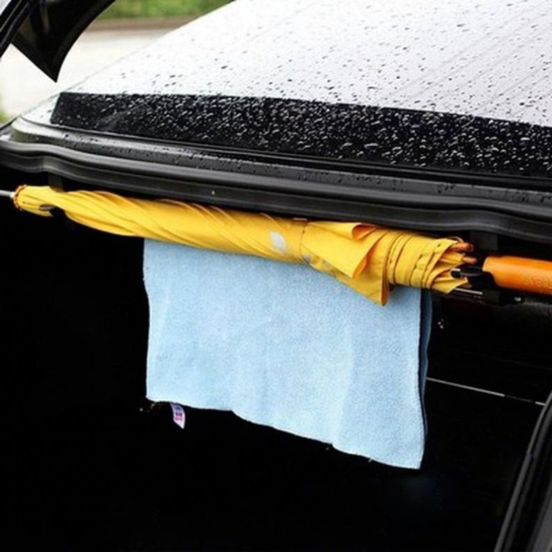 Auto Trunk Umbrella Hook Hanger Towel Bag Car Tools Storage Hooks Universal Interior Organizer Holder Car Accessories