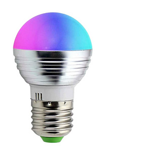 Dimmable E27 LED Bulbs 5W-30W RGB + 16 Color LED Lamp AC 85-265V Changeable RGB Bulb Lights With Remote Control Memory Function