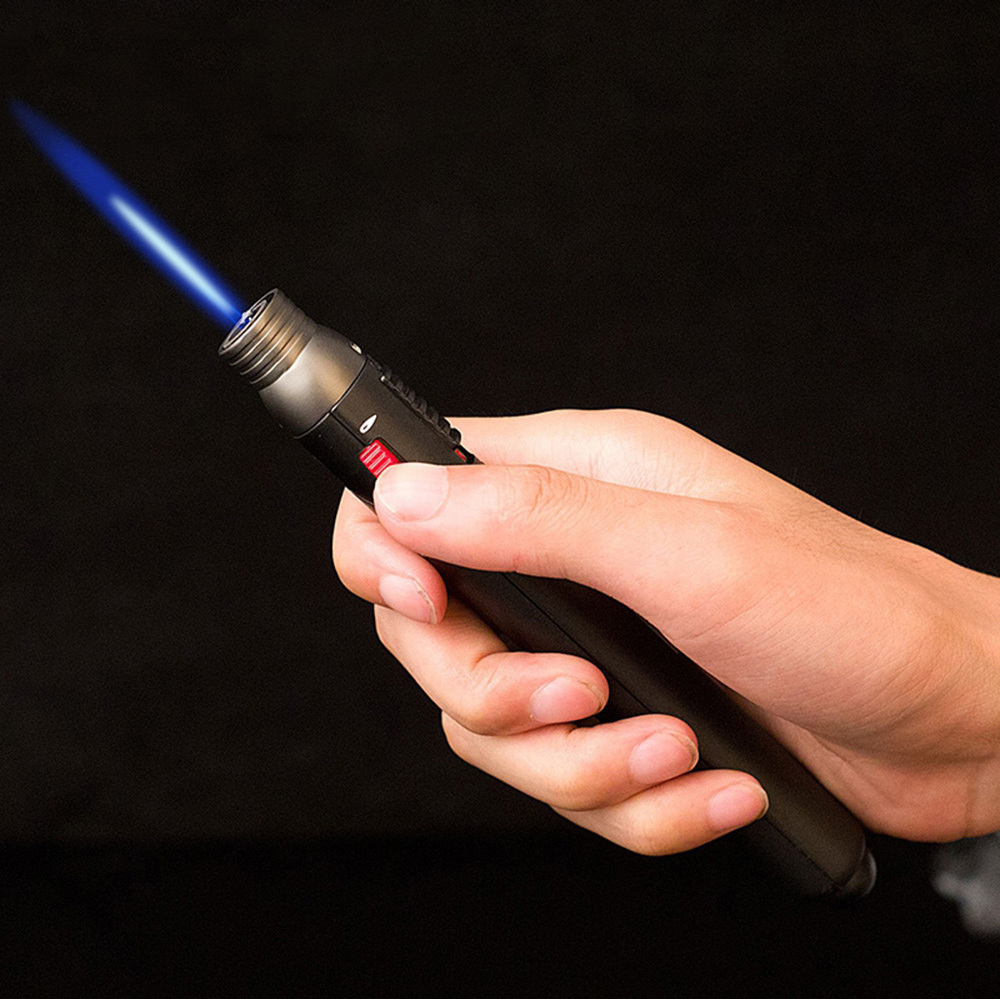 BBQ Mini Jet Pencil Flame 503 Torch Butane Gas Fuel Welding Soldering Lighter Jet Flame Portable Pen Butane not Include