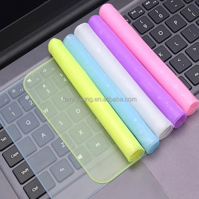 Universal Laptop Keyboard Cover Protecter Notebook Keyboard Film 12 to 17inch Waterproof Dustproof Silicone Keyboard Cover