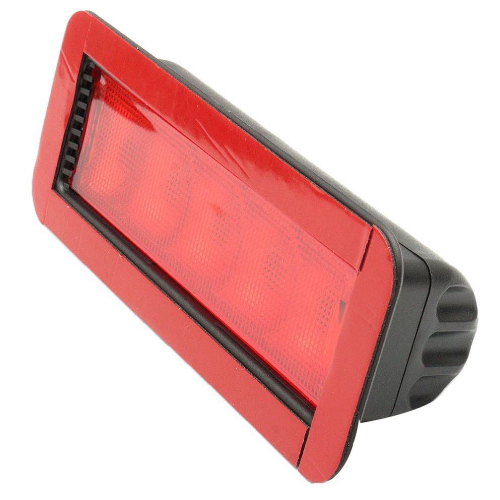 DC 12V Car High Mount 5 LED Warning Light 3rd Third Rear Tail Brake Stop Lamp Red Brake Light