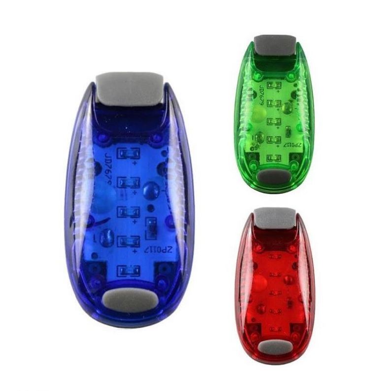 LED Safety Cycling Lights Running Walking Bicycle Bike Light Runner Best Flashing Warning Lamp for Helmet Backpack