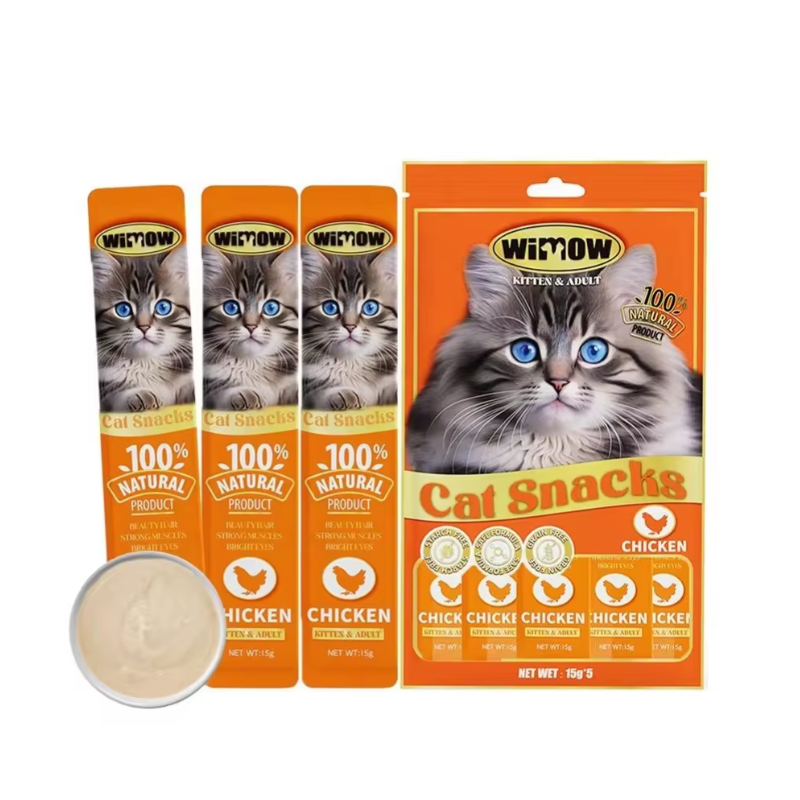 New Product Competitive Price 15g Pets Cat Food Cat Treat Stick