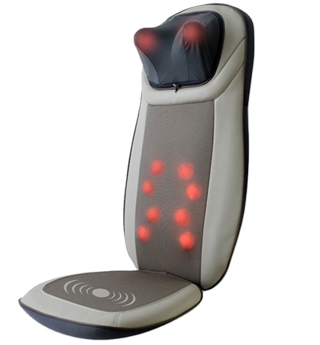 Deluxe Auto  Shiatsu Infrared Comfortable Massage Cushion