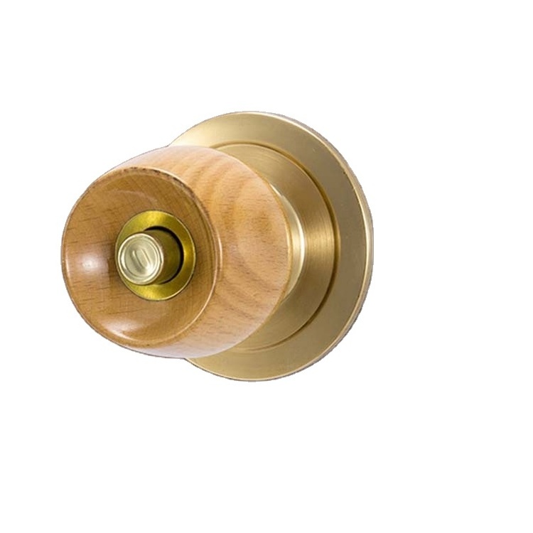 Wooden Knob Door Lock Lock Low Price Top Security Lock