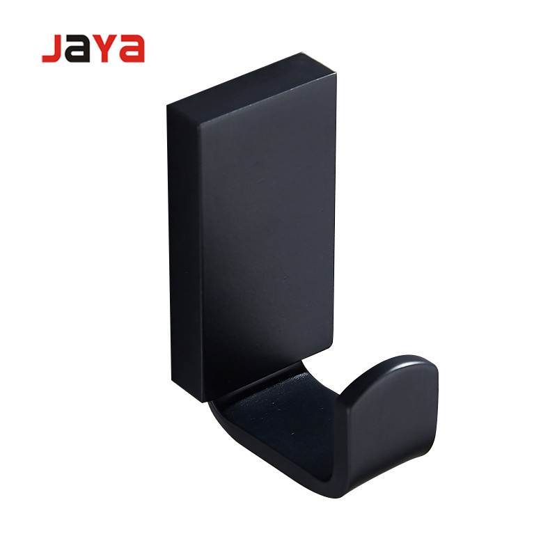 JAYA Door Hanger Clothes Coat Rack Wall 304 Stainless Steel Decorative Wall Mounted Metal Black Tools Carton Package Provide