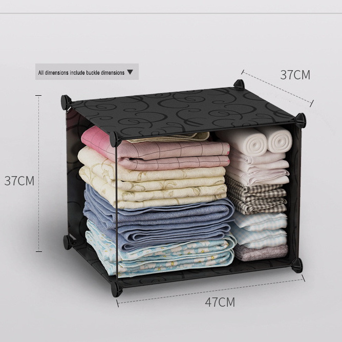 Folding Diy Bedroom Portable Storage Cloth Wardrobe Plastic Designs Girl Cabinet Master Style Online Built Baby Home Furniture