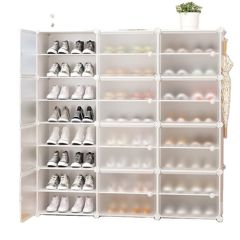 Living Room Modern Furniture Oem Fabric Shoes Storage Rack High Quality Shoe Stand Foldable Shoe Rack  baby wardrobe plastic