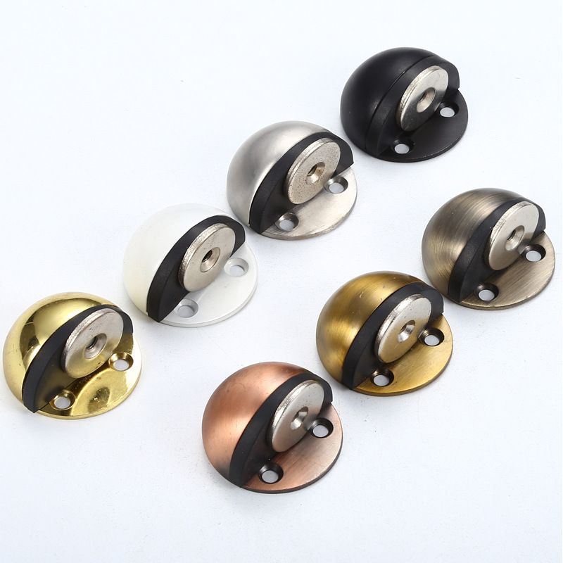 Manufacturer Stainless Steel Magnetic Invisible Floor Stopper Door closing Strong Magnet Door Suction