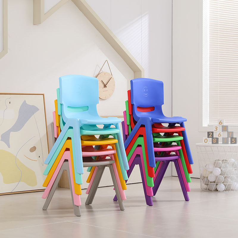 Wholesale Popular Stackable Kids Study Party Chair Colorful Plastic Baby Chairs For kindergarten Kids