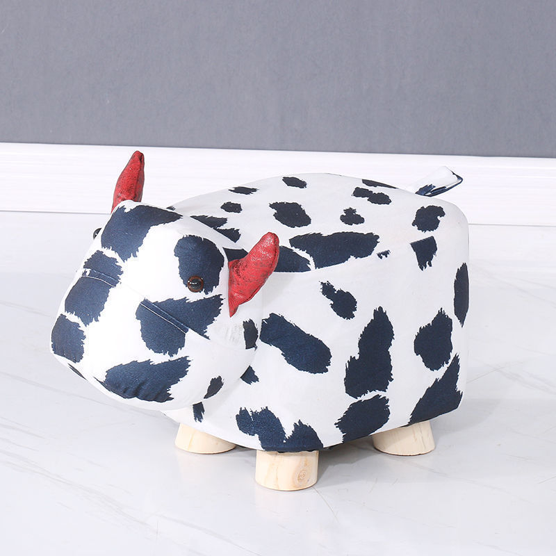 Animal Series Footrest sofa Kids Footstool Animal Shoe Change Stool Carton Chair For Kids