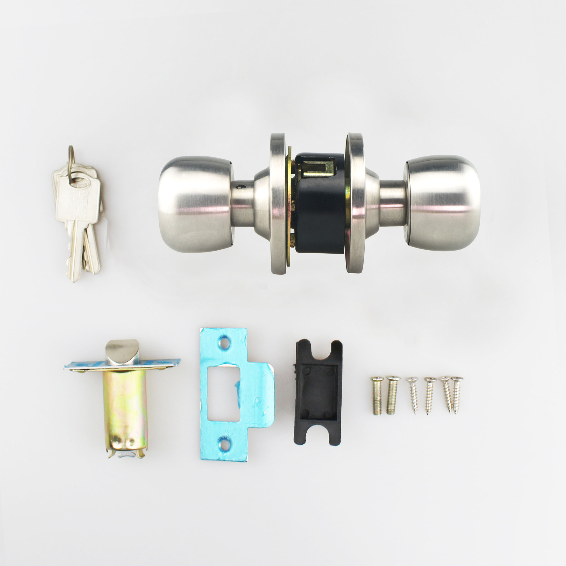 Furniture Locks Security Door Lock Sets Door Stainless Knobs Lock