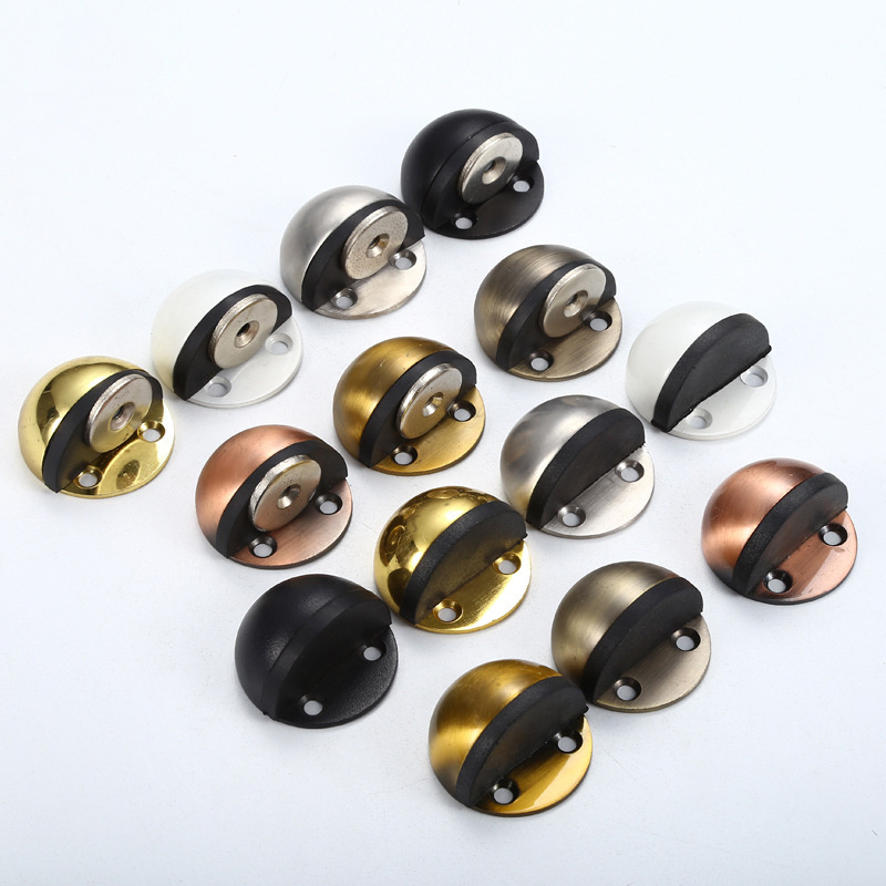 Manufacturer Stainless Steel Magnetic Invisible Floor Stopper Door closing Strong Magnet Door Suction